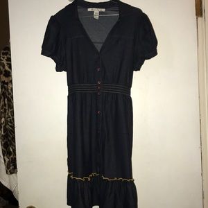 American Rag blue jean dress sz L